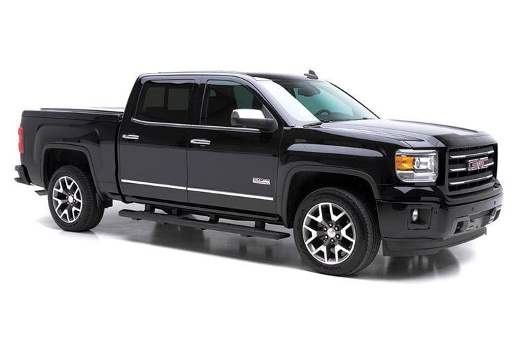 Aries 2057975 1999-2023 Ford F250/F350/F450 Super Duty AscentStep 5 1/2" X 75" Black Steel Running Boards