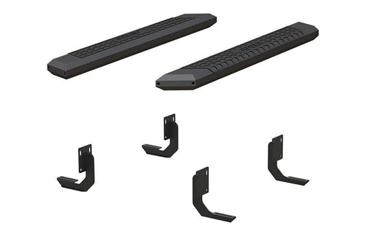 Aries 2556013 1999-2016 Ford F250/F350 Super Duty AdvantEDGE 5 1/2" X 53" Black Aluminum Side Bar Running Boards