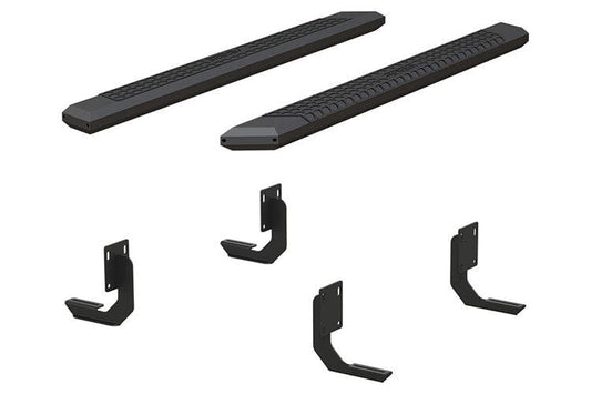 Aries 2556014 1999-2016 Ford F250/F350 Super Duty AdvantEDGE 5 1/2" X 75" Black Aluminum Side Bar Running Boards