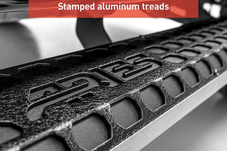 Aries 2556014 1999-2016 Ford F250/F350 Super Duty AdvantEDGE 5 1/2" X 75" Black Aluminum Side Bar Running Boards