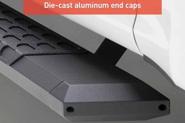 Aries 2556014 1999-2016 Ford F250/F350 Super Duty AdvantEDGE 5 1/2" X 75" Black Aluminum Side Bar Running Boards
