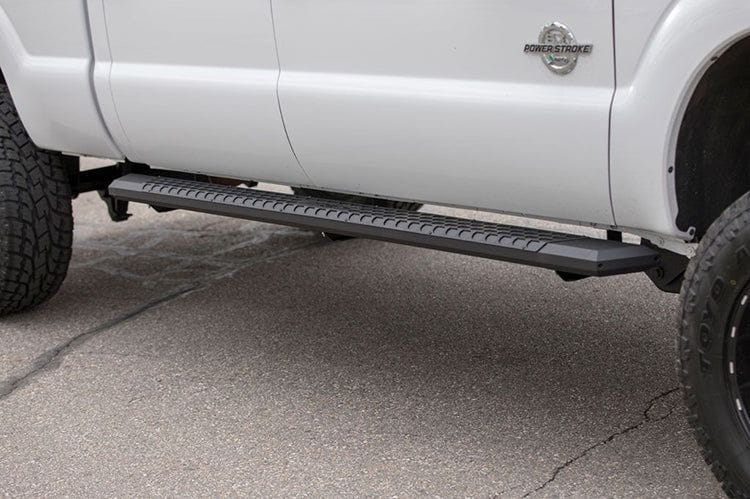 Aries 2556014 1999-2016 Ford F250/F350 Super Duty AdvantEDGE 5 1/2" X 75" Black Aluminum Side Bar Running Boards