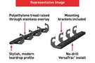 Aries 2558012 2017-2023 Ford F250/F350 Super Duty AscentStep 5 1/2" X 75" Black Steel Running Boards