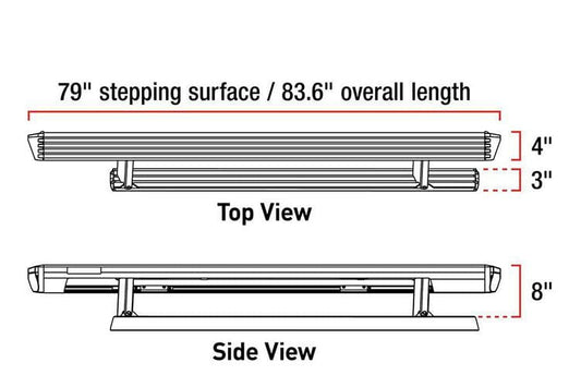 Aries 3025179 2015-2018 Ford F250/F350/F450 Super Duty ActionTrac 83.6" Powered Running Boards