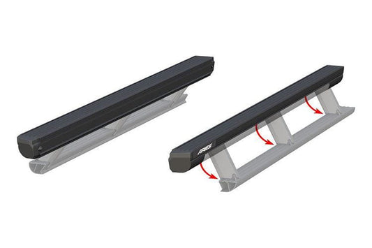 Aries 3025183 1999-2019 Ford F250/F350/F450 Super Duty ActionTrac 87.6" Powered Running Boards