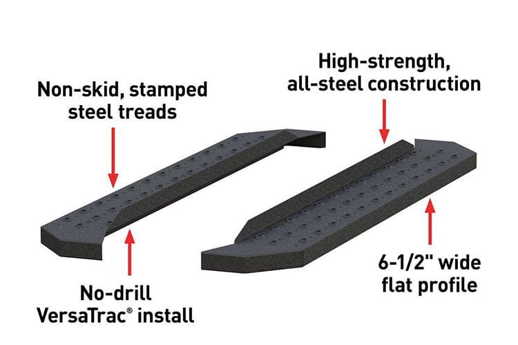 Aries C2853 1999-2019 Ford F250/F350/F450 Super Duty RidgeStep 6 1/2 ...