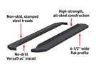 Aries C2885 2017-2022 Ford F250/F350/F450 Super Duty RidgeStep 6 1/2" X 85" Black Steel Running Boards