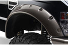 Bushwacker 20047-02 Ford F250/F350/F450 Super Duty 2008-2010 Cutout Style 2PC Front Fender Flares