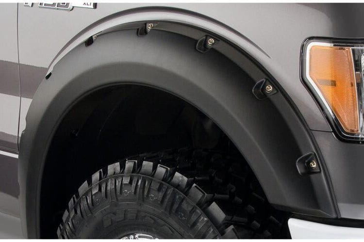 Bushwacker 20055-02 Ford F250/F350/F450 Super Duty 2008-2010 Pocket Style 2PC Front Fender Flares