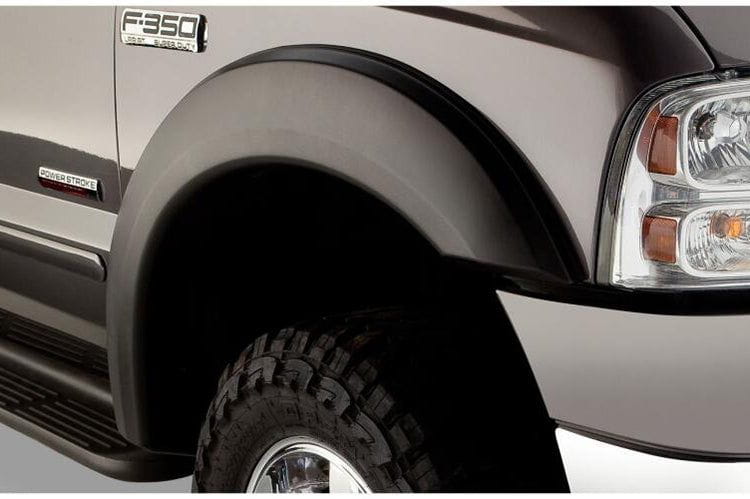 Bushwacker 20075-02 Ford F250/F350/F450 Super Duty 1999-2007 Extend-A-Fender Style 2PC Front Fender Flares