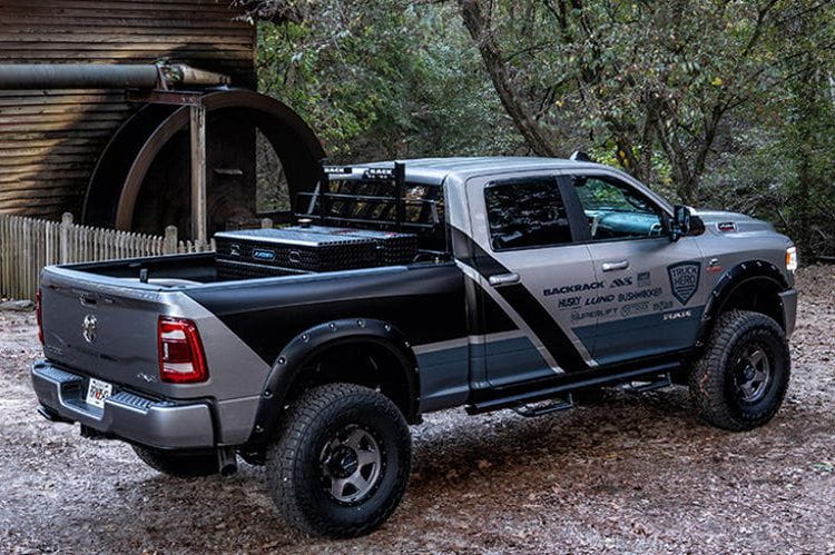 Bushwacker 20084-02 Ford F250/F350/F450 Super Duty 2011-2016 Pocket Style 2PC Rear Fender Flares