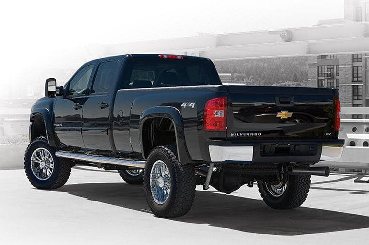 Bushwacker 20086-02 Ford F250/F350/F450 Super Duty 2011-2016 Extend-A-Fender Style 2PC Rear Fender Flares