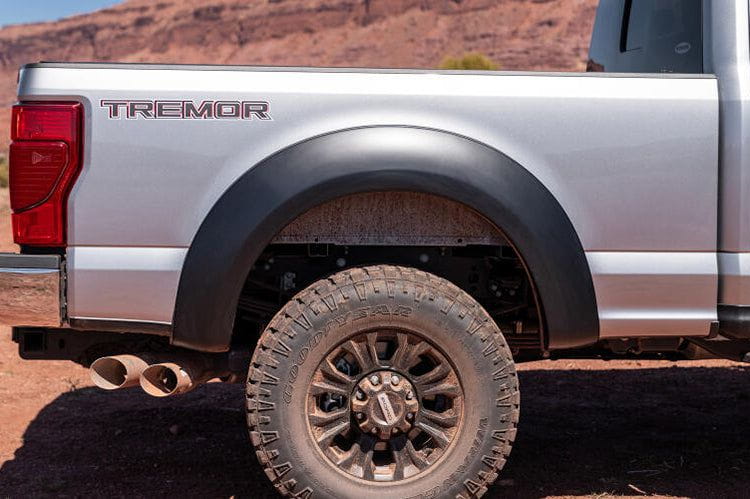 Bushwacker 20088-02 Ford F250/F350/F450 Super Duty 2017-2022 Extend-A-Fender Style 2PC Rear Fender Flares