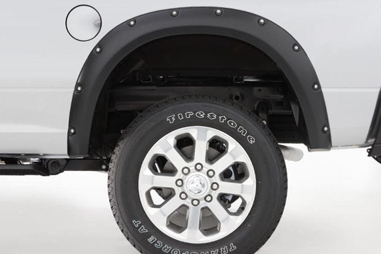 Bushwacker 20105-02 Ford F250/F350/F450 Super Duty 2017-2022 Pocket Style 2PC Front Fender Flares