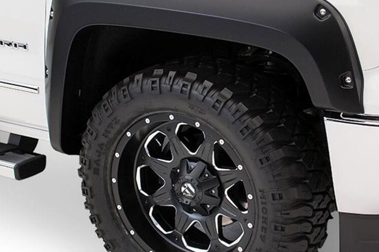 Bushwacker 20105-02 Ford F250/F350/F450 Super Duty 2017-2022 Pocket Style 2PC Front Fender Flares