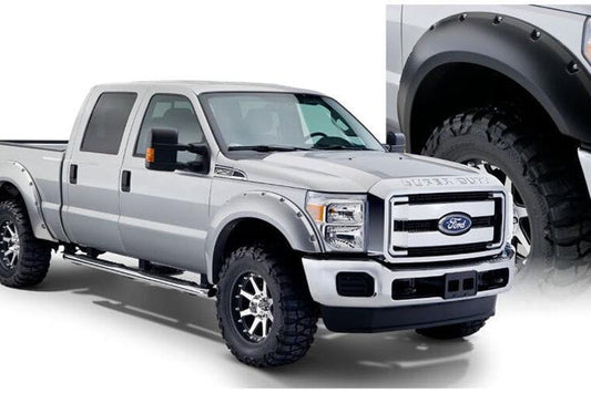 Bushwacker 20917-02 Ford F250/F350/F450 Super Duty 2008-2010 Pocket Style 4PC Fender Flares