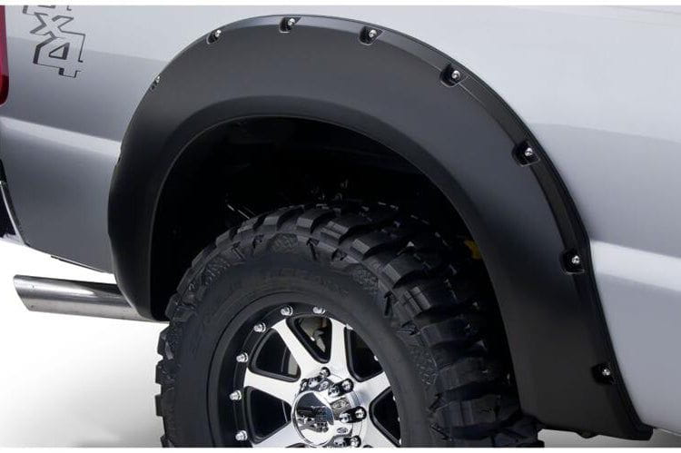 Bushwacker 20931-02 Ford F250/F350/F450 Super Duty 2011-2016 Pocket Style 4PC Fender Flares