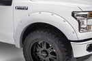 Bushwacker 20942-12 Ford F250/F350/F450 Super Duty 2017-2022 Pocket Style Color Oxford White Smooth Finish 4PC Fender Flares