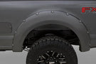 Bushwacker 20942-32 Ford F250/F350/F450 Super Duty 2017-2022 Pocket Style Color Agate Black Met Smooth Finish 4PC Fender Flares