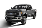 Bushwacker 20942-82 Ford F250/F350/F450 Super Duty 2017-2022 Pocket Style Color Shadow Black Smooth Finish 4PC Fender Flares