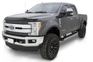 Bushwacker 20942-82 Ford F250/F350/F450 Super Duty 2017-2022 Pocket Style Color Shadow Black Smooth Finish 4PC Fender Flares