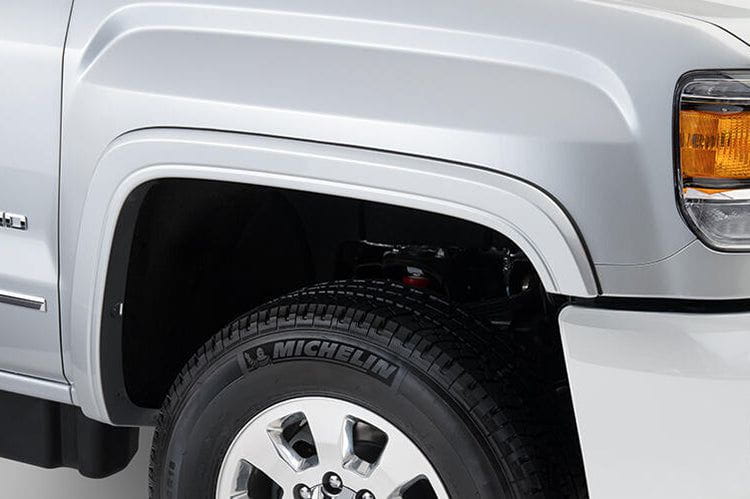 Bushwacker 20944-12 Ford F250/F350/F450 Super Duty 2017-2022 OE Style Color Oxford White Smooth Finish 4PC Fender Flares