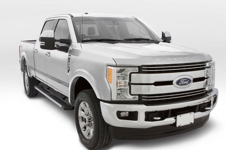 Bushwacker 20944-12 Ford F250/F350/F450 Super Duty 2017-2022 OE Style Color Oxford White Smooth Finish 4PC Fender Flares
