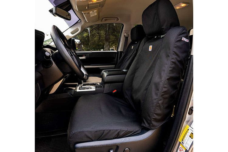 Covercraft SSC3477COBK 2019-2022 Ford F250/F350/F450/F550 Super Duty Black Carhartt Super Dux SeatSaver Custom Seat Covers