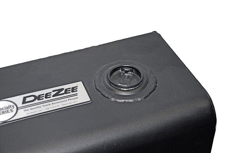 Dee Zee DZ91753SB Ford F250/F350/F450 Super Duty 1992-2022 Rectangle Transfer Tank Black Steel
