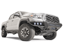 Fab Fours front winch bumper TB16-01-1 for 2016–2023 Toyota Tacoma, off-road front bumper replacement with winch-ready design.