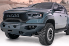 Fab Fours DX21-X5551-1 Matrix Front Bumper for 2021–2024 Ram 1500 TRX, Winch Ready, No Guard Design