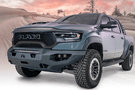 Fab Fours DX21-X5551-1 Matrix Front Bumper for 2021–2024 Ram 1500 TRX, Winch Ready, No Guard Design