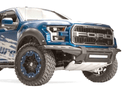 Fab Fours FF15-D3271-1 Aero front bumper without guard on 2015-2017 Ford F-150, sleek off-road steel bumper with aggressive styling and high clearance design