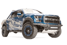 Fab Fours FF15-D3271-1 Aero front bumper without guard on 2015-2017 Ford F-150, sleek off-road steel bumper with aggressive styling and high clearance design