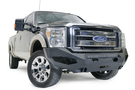 Winch-ready Fab Fours FS11-X2551-1 Matrix front bumper, no guard for 2011–2016 Ford F250 and F350 Super Duty trucks