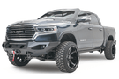 Fab Fours DR19-X4251-1 Dodge Ram 1500 2019-2025 Matrix Front Bumper Winch Ready No Guard