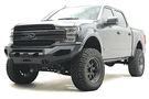 Fab Fours FF18-X4551-1 Matrix Front Bumper for 2018–2020 Ford F150, Winch Ready, No Guard Design
