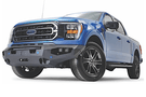 Off-road ready Fab Fours FF21-X4751-1 Matrix Front Bumper for 2021–2023 Ford F150, no guard design