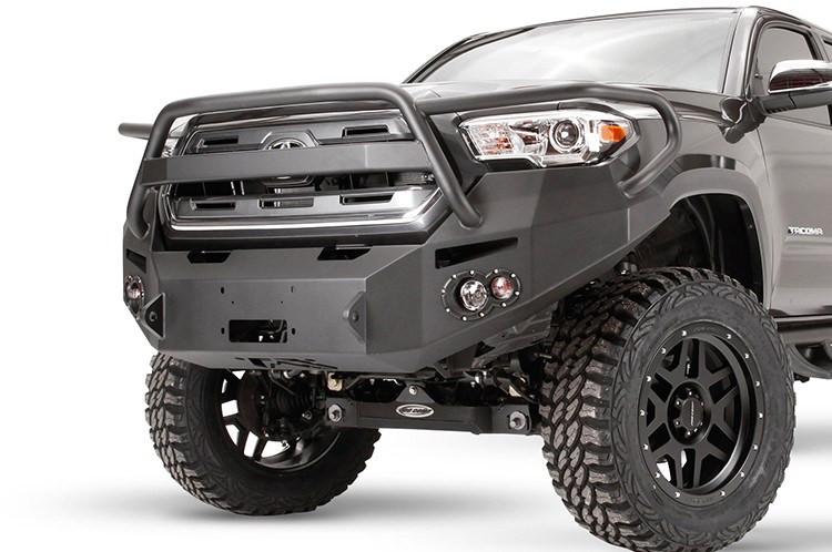 Fab Fours Premium Front Winch Bumper 2016-2023 Toyota Tacoma TT16-B3650-1