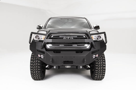 Fab Fours Premium Front Winch Bumper 2016-2023 Toyota Tacoma TT16-B3650-1