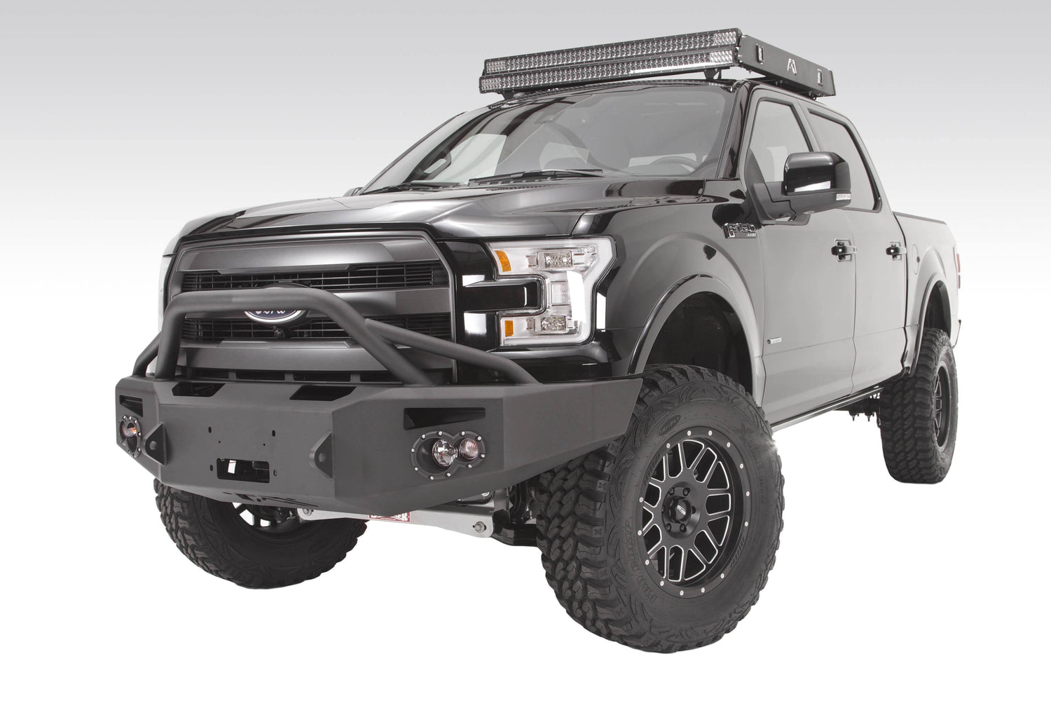 Fab Fours Premium Front Winch Bumper 2016-2023 Toyota Tacoma TT16-B3650-1