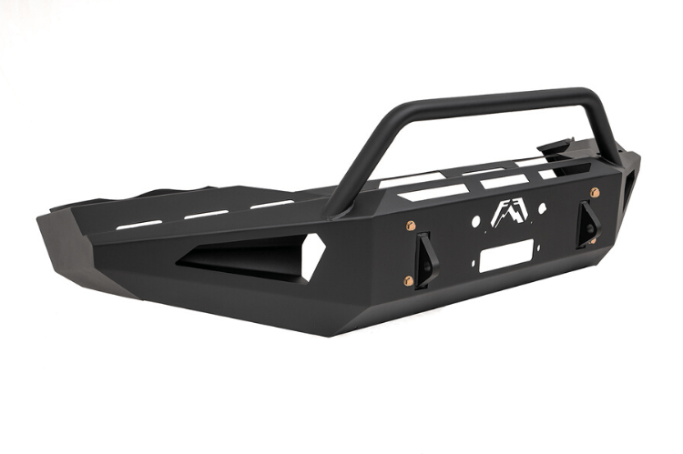Fab Fours DR03-RS1062-1 Dodge Ram 2500/3500 2003-2005 Red Steel Front Bumper Winch Ready Pre-Runner Guard