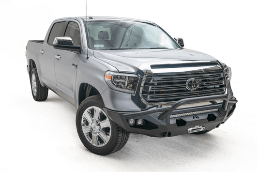 Toyota Tundra 2014–2021 Matrix Front Bumper by Fab Fours – Pre-Runner Guard and Winch-Ready Design
