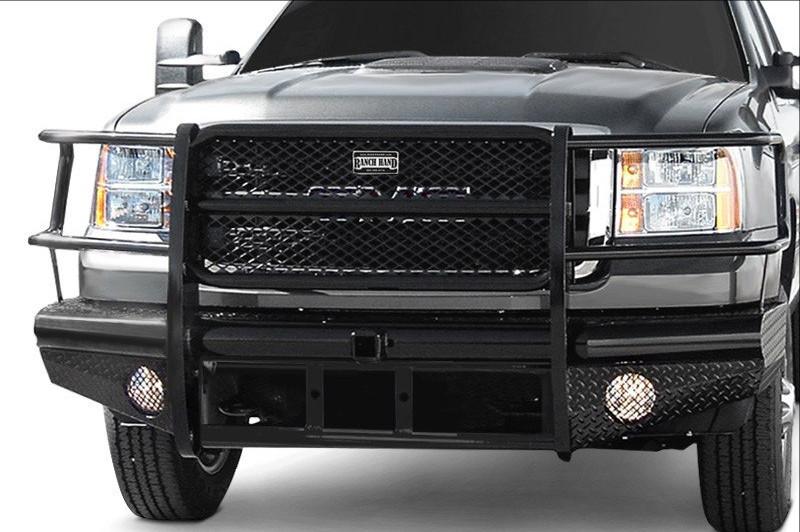Ranch Hand FBG115BLR 2011-2014 GMC Sierra 2500HD/3500HD Sport Series Winch Ready Front Bumper