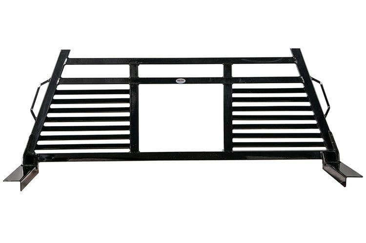 Frontier 110-11-7007 Ford F250/F350 Super Duty 2017-2023 HD Heavy Duty Open Window One-Piece Welded Headache Rack