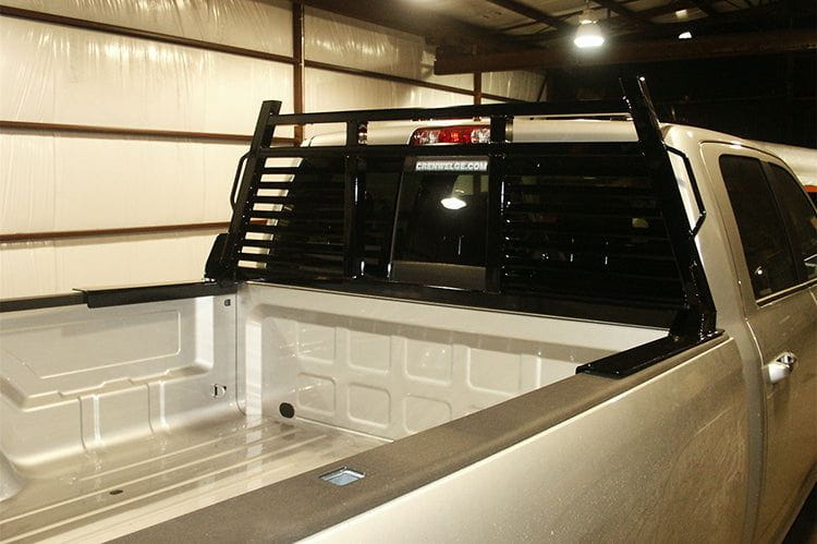 Frontier 110-11-7007 Ford F250/F350 Super Duty 2017-2023 HD Heavy Duty Open Window One-Piece Welded Headache Rack