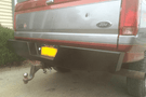 Affordable Offroad fullfordrear Ford F250/F350 1978-1998 Elite Rear Bumper Full Size