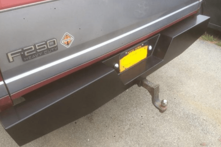 Affordable Offroad fullfordrear Ford F250/F350 1978-1998 Elite Rear Bumper Full Size
