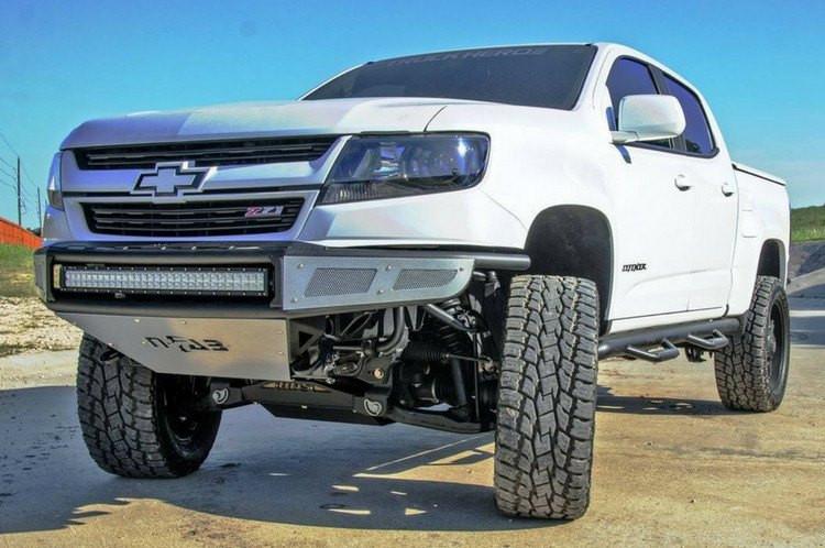 N-Fab G151MRDS Front Bumper Chevy Colorado 2015-2017 PreRunner Gloss Black M-RDS