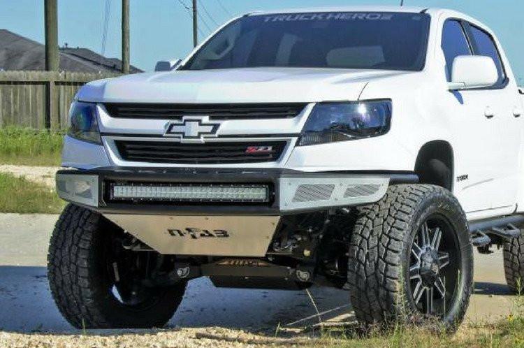 N-Fab G151MRDS Front Bumper Chevy Colorado 2015-2017 PreRunner Gloss Black M-RDS